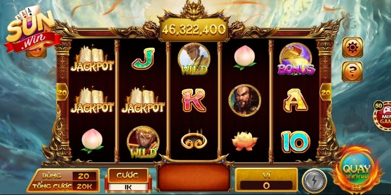 Vòng quay slot đậm chất huyền thoại phương Đông
